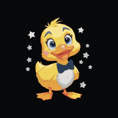 A cute and friendly duck logo featuring a minimalist and clean design. Perfect for kids’ brands, pet stores, eco-friendly products, educational apps, and casual businesses. The logo symbolizes playful