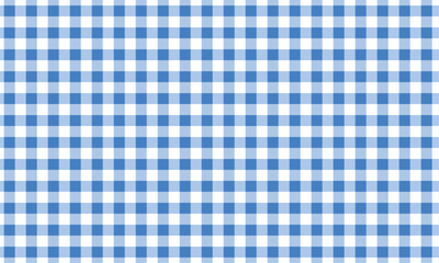 Seamless Checkered Pattern Blue White Background