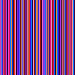Bright colorful thin vertical straight stripes Modern abstract geometric striping design Pink, red, blue, purple colors