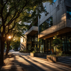 Fototapeta premium street in the city