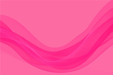 Abstract bright  pink abstract elegant waves on the pink background.