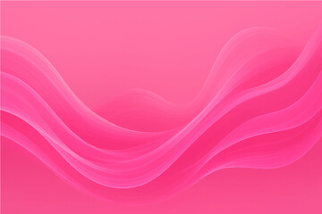 Abstract bright  pink abstract elegant waves on the pink background.