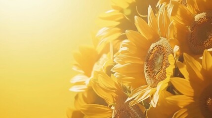  Flower Bouquet on Bright Background