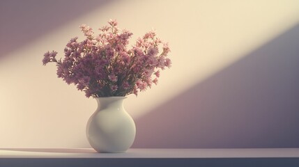 Colorful Mixed Flower Bouquet on Bright Background