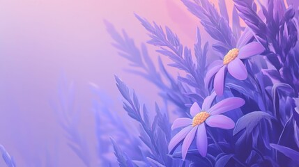 purple crocus flowers