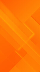 Orange yellow red elegant abstract vertical background. Creative dynamic geometric shapes. Triangles, squares, stripes lines. Color gradient. Light dark flowing shades. Web banner BG modern Halloween 