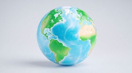 Fototapeta premium Global Sustainability Earth Globe Ecology Environment Renewable Energy