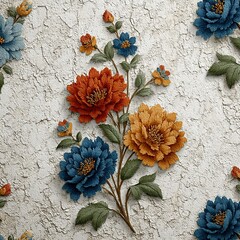 Floral Pattern Wallpaper.