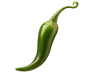 Jalapeno Sliced jalapeno pepper falling into a green splash of spicy jalapeno juice, bold and hot.