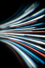 Abstract Light Trails