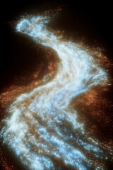 Abstract Galaxy River