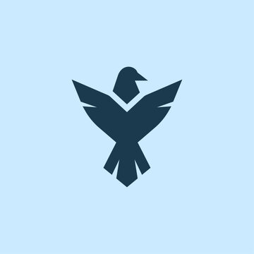 Skywing falcon logo