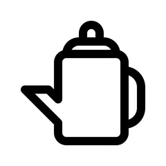 Obraz premium Teapot icon. Suits tea, beverage, or kitchen designs.