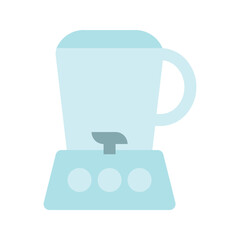 Blender icon. Ideal for kitchen or smoothie preparation designs.