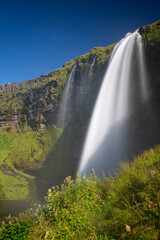 Seljalandsfoss travel Iceland long exposure water fall