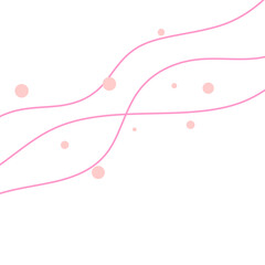 Aesthetic Wave Line Frame 