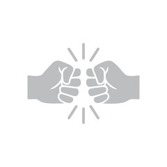 bump fist icon