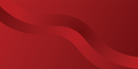 Red abstract background with dynamic shapes composition simple