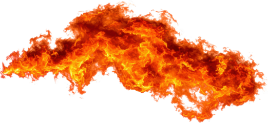 Fiery Inferno Intense Blaze Burning Fire Hot Flames Texture for Design