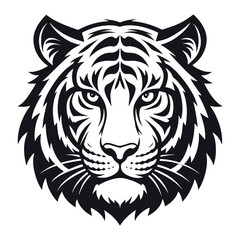 Obraz premium tiger head vector