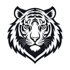 tiger head vector