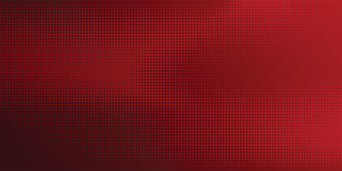 Fototapeta premium Red diagonal geometric shape with halftone. Modern fiber textured style vector eps 10