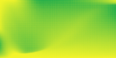 Dots halftone yellow green color pattern gradient texture style background