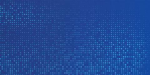 Blue Tech Finance Fintech Background Abstract Pixel Pattern. Abstract Business Tech Science Vector Backdrop modern arts