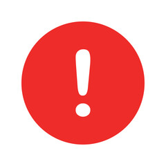 危険・警告・禁止等のシンプルアイコン　円形レッド〜Simple icons of danger, warning, prohibition, etc. Circle Red〜