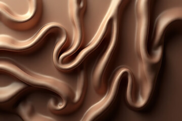 melted chocolate background