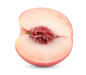 Pink Peach isolated on transparent png