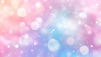 Pastel bokeh background with soft colors