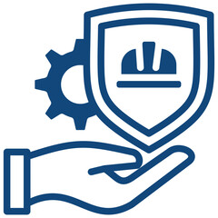 Obraz premium Work Safety Icon