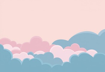 Minimalist car-trunk silhouettes cascading over a pastel backdrop