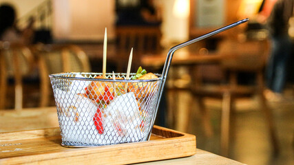 Tahu Cabe Garam or Crispy Salt and Pepper Tofu, made from tofu that fried in flour and sautéed...