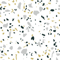 Obraz premium Terrazzo Pattern Texture Vector Design Template