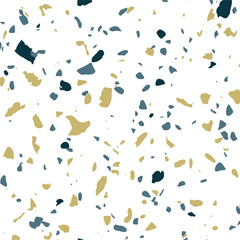 Terrazzo Pattern Texture Vector Design Template