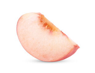 Pink Peach isolated on transparent png