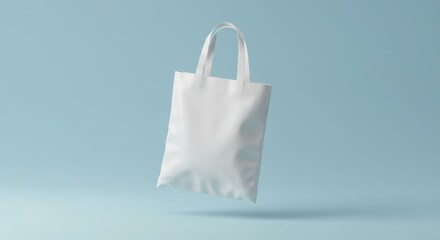 Blank White Spunbond Bag Mockup
