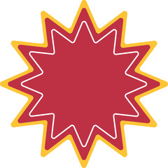 Discount Badge Illustration Element