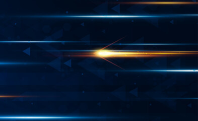 Abstract speed Light out technology background Hitech communication concept innovation background,  vector design