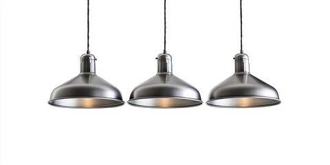 Contemporary kitchen light with dimmer on white background