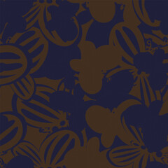 Butterfly Neutral Colour Seamless Pattern Design