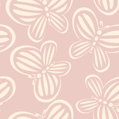 Butterfly Pastels Seamless Pattern Design