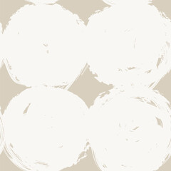 Neutral Colour Abstract Brush Strokes Seamless Pattern Design