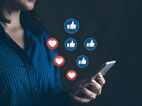 Growing Audience with Likes and Hearts