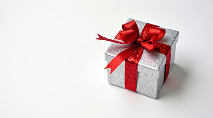 Fototapeta premium Red gift box