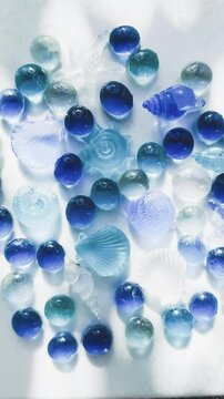 blue water background