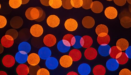 Realistic bokeh background
2