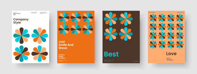 Obraz premium Modern Poster Design. Creative Flyer Layout. Abstract Brochure Template. Business Presentation. Report. Book Cover. Banner. Background. Newsletter. Leaflet. Handbill. Portfolio. Journal. Notebook